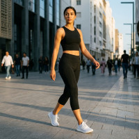 Legging 3/4 Noir