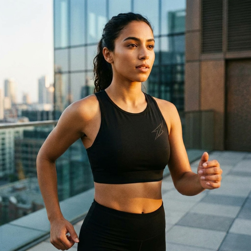 Brassière compression Noir