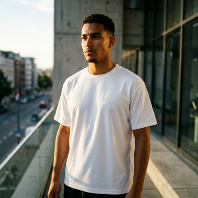 T-shirt Premium Blanc Oversize