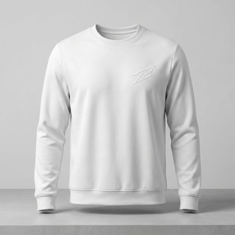 Sweatshirt Blanc léger