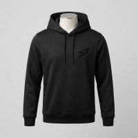 Capuche Blanc léger cote noir