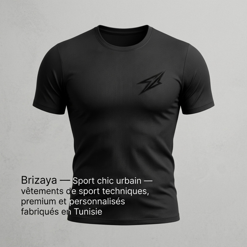 T-shirt de compression Noir