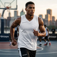 Débardeur de basket-ball Blanc
