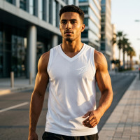 Débardeur de basket-ball Blanc