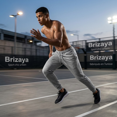 Jogger Terry Gris