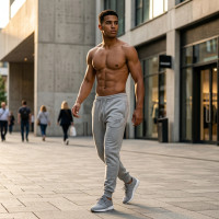 Jogger Terry Gris