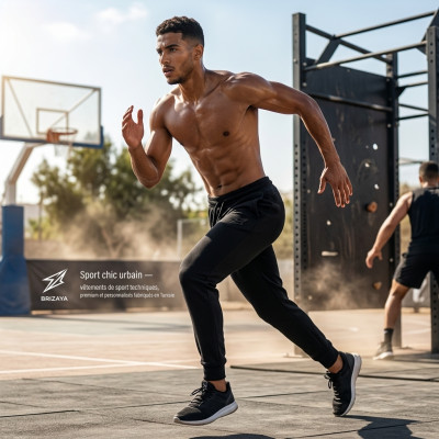 Jogger Terry Noir