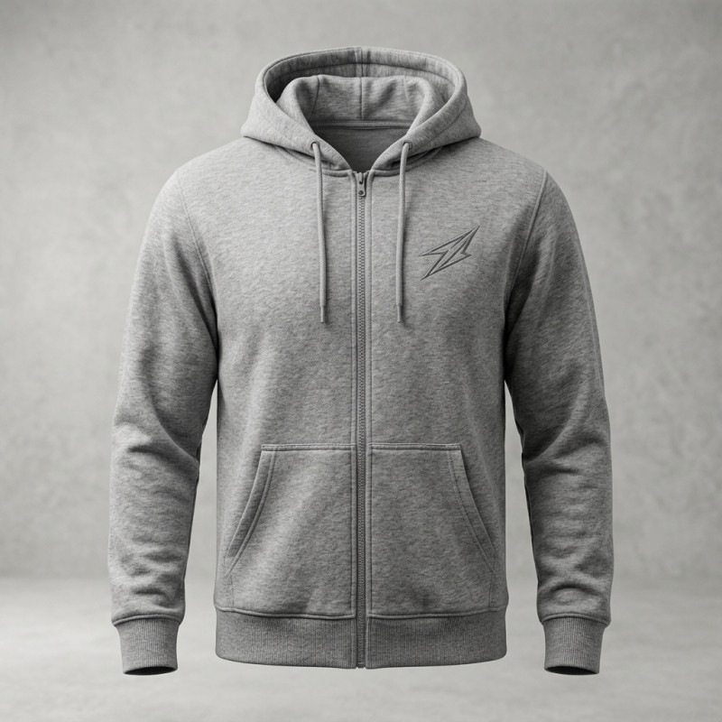 Veste à Capuche regular Gris