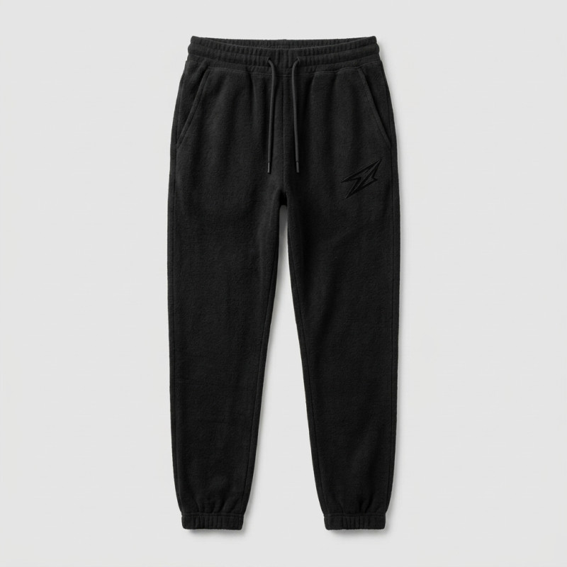 Pantalon Terry Noir