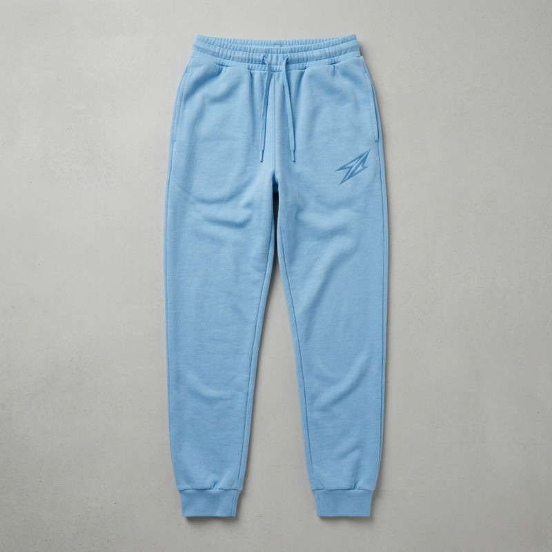 Pantalon Terry Bleu ciel pour femme