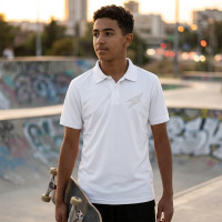 Polo Blanc pour enfant