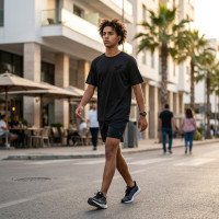 T-shirt Oversize Noir Enfant