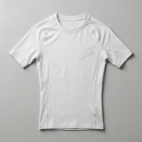 T-SHIRT de compression Blanc | Brizaya